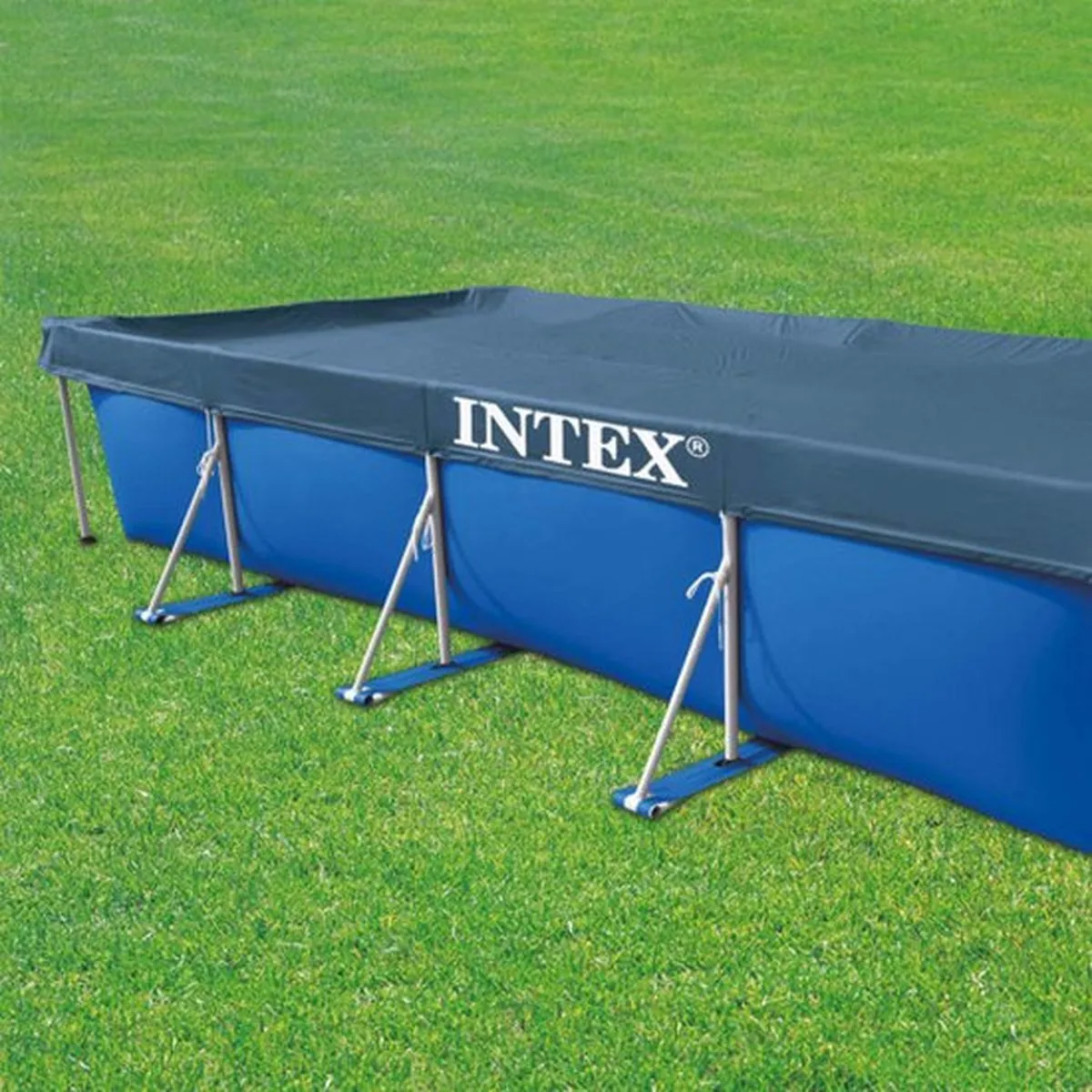 Intex 28039 Zwembad Afdekzeil 450x220cm - Groen