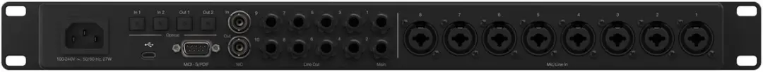 Fender Quantum HD 8 PCM0018722-000 USB-Interface - 8 Kanalen