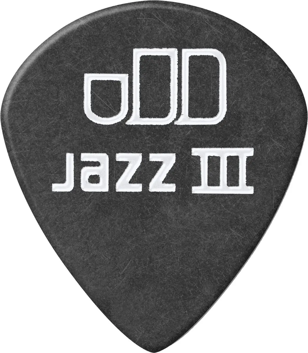 Dunlop Tortex Pitch Jazz Picks 1,14mm - 12 Stuks - Zwart