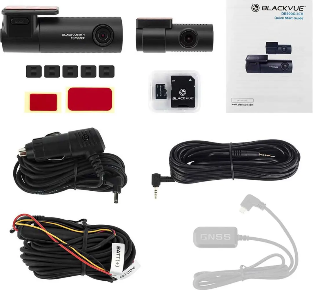 BlackVue DR590X-2CH Dashcam - 2.1MP - 64GB - Wifi