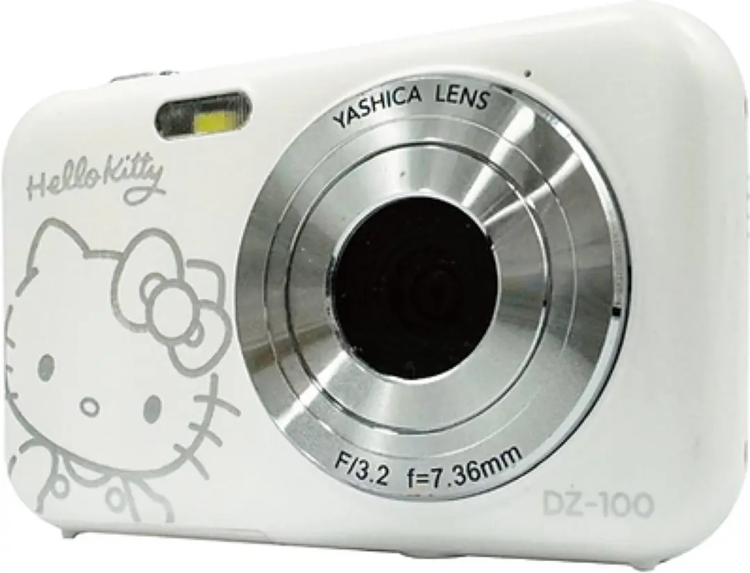Yashica Hello Kitty DZ-100 Compactcamera - Wit
