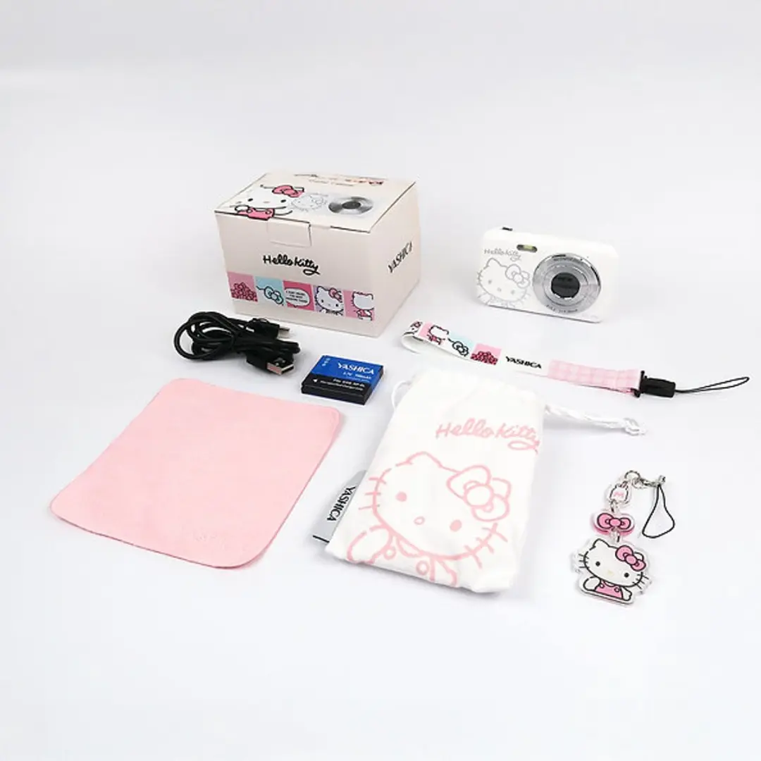 Yashica Hello Kitty DZ-100 Compactcamera - Wit