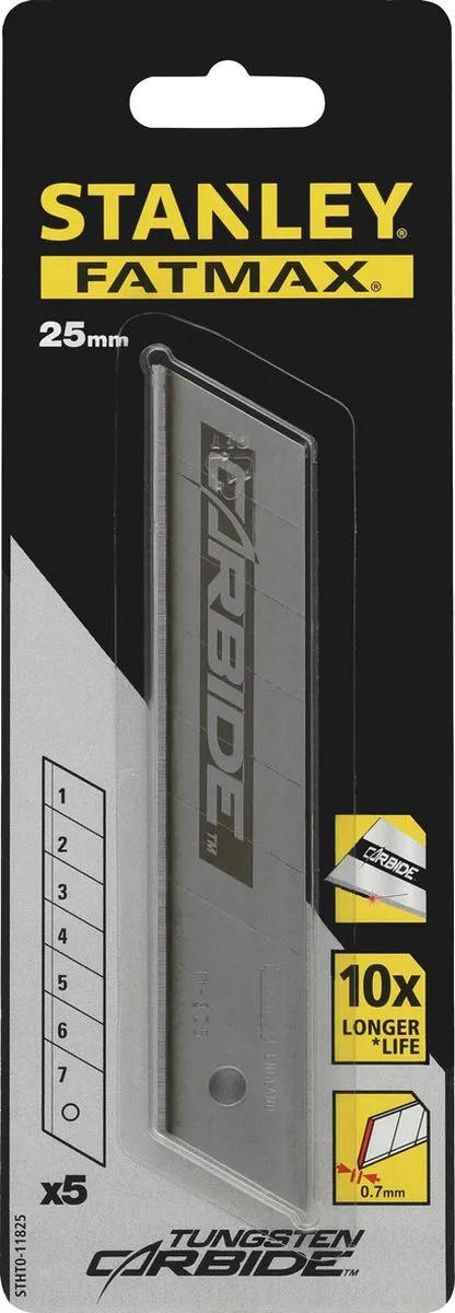 Stanley Carbide Reserve Afbreekmes 25mm