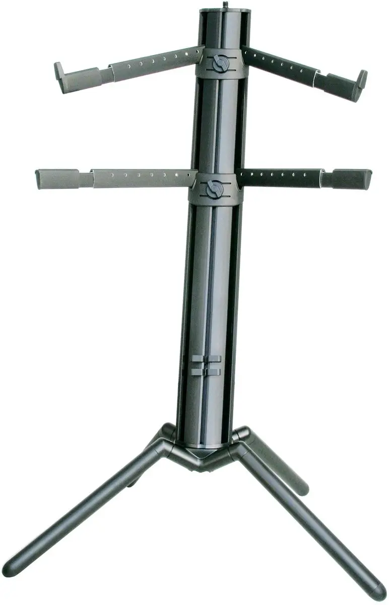König & Meyer 18860 Spider Pro Black Anodized Keyboardstandaard