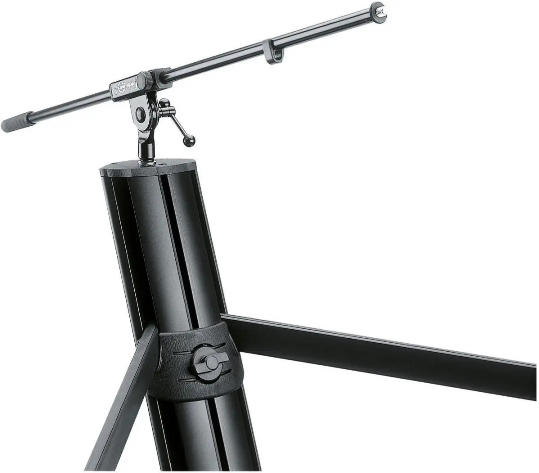 König & Meyer 18860 Spider Pro Black Anodized Keyboardstandaard