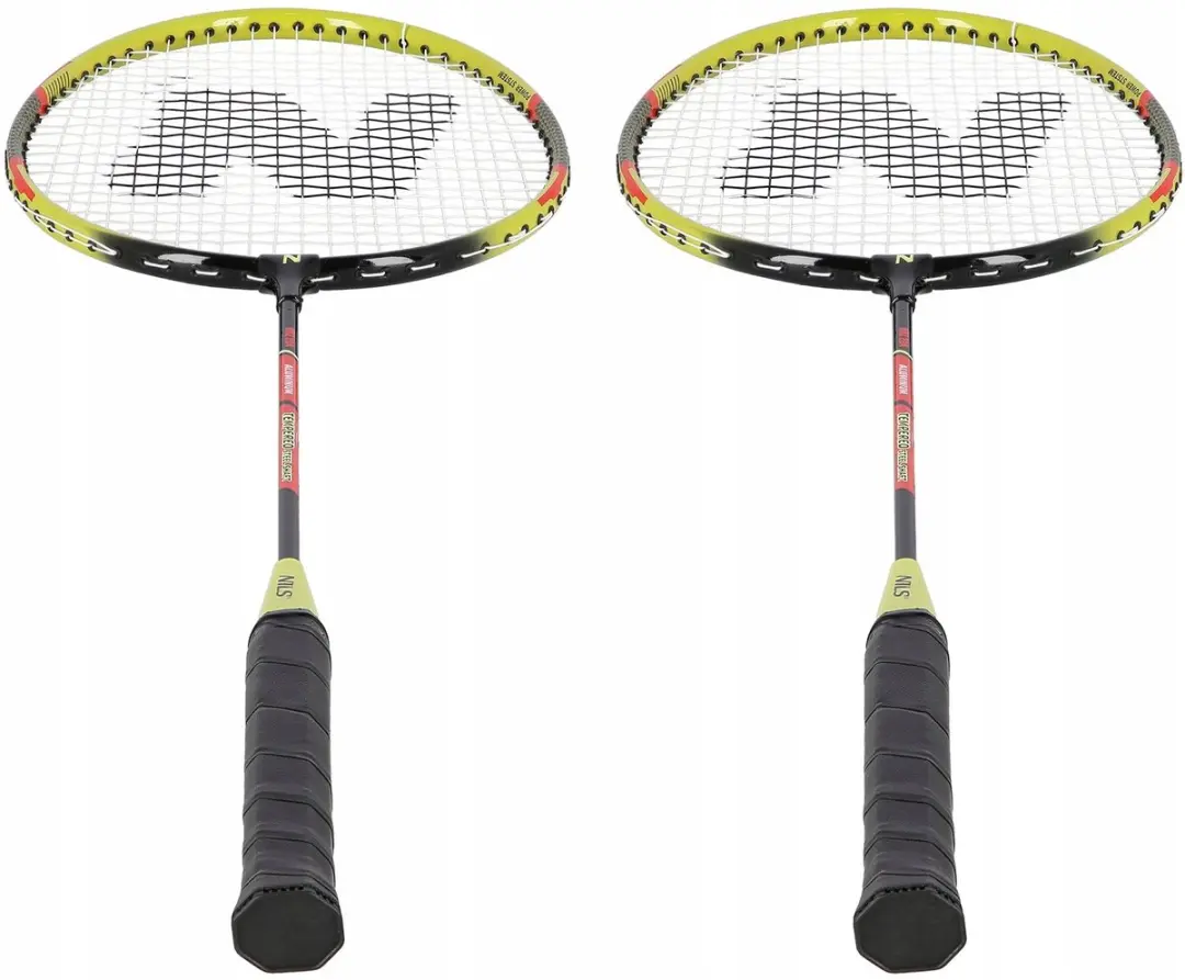 Nils Badmintonset - 2 Rackets, 3 Shuttles - Multicolor
