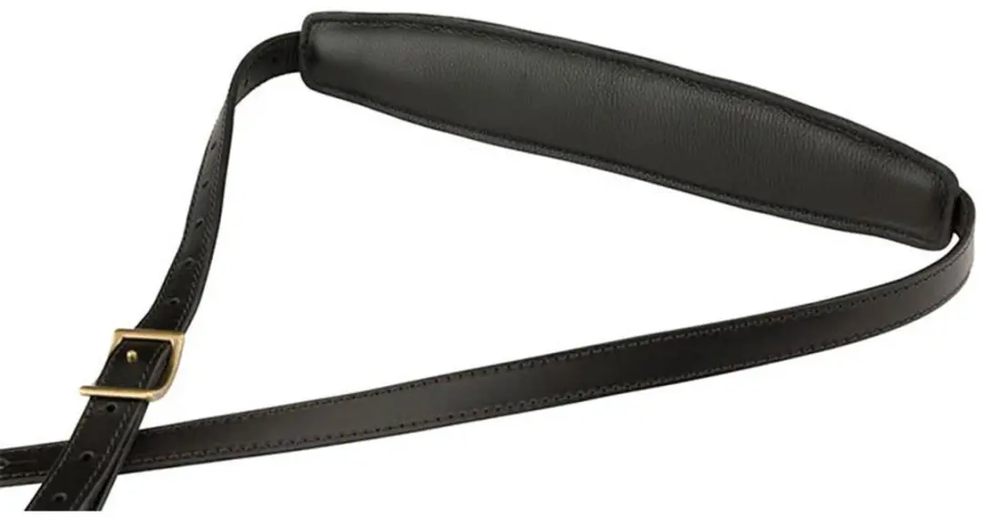Fender Vintage Saddle Gitaarband - Zwart
