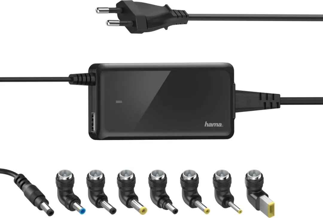 Hama Universele Notebooknetadapter 65W - 19V - Zwart