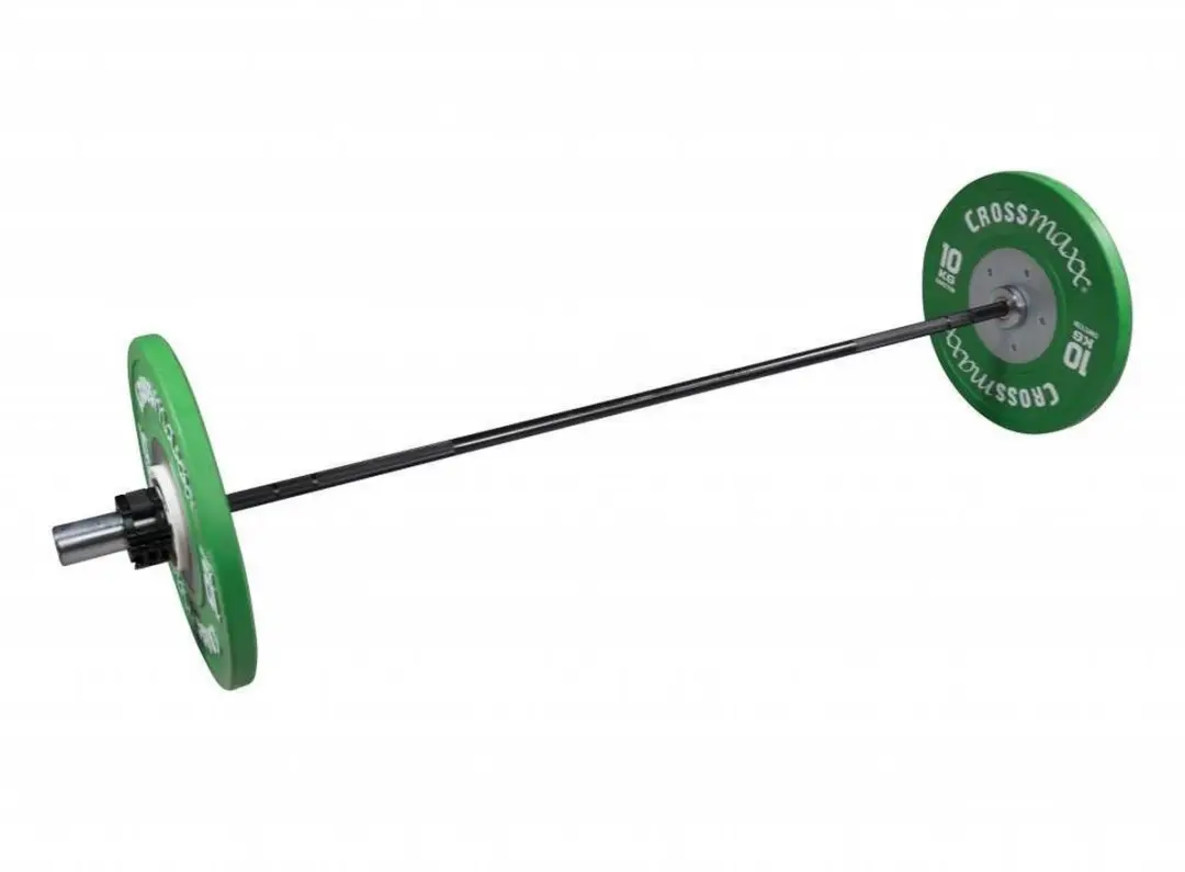 LifeMaxx Crossmaxx Junior Halterstang 170cm - 50mm - Zwart