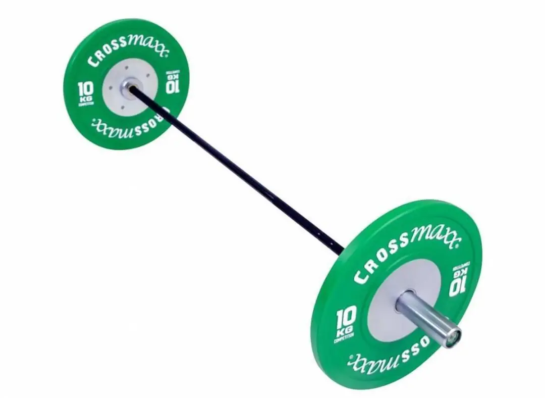 LifeMaxx Crossmaxx Junior Halterstang 170cm - 50mm - Zwart