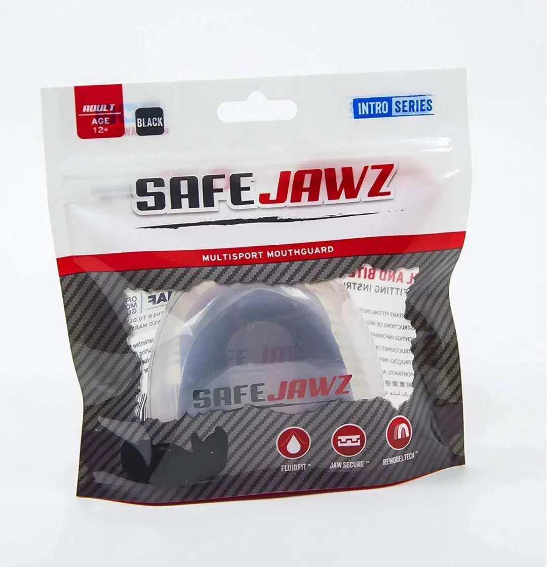 Safejawz Intro-Series Gebitsbeschermer Zwart - One Size