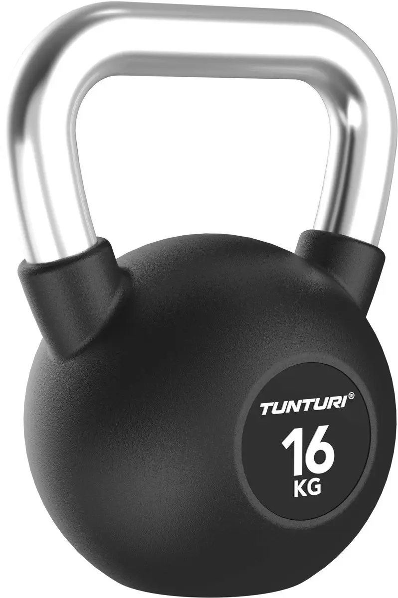 Tunturi Platinum Rubber Kettlebell 16kg