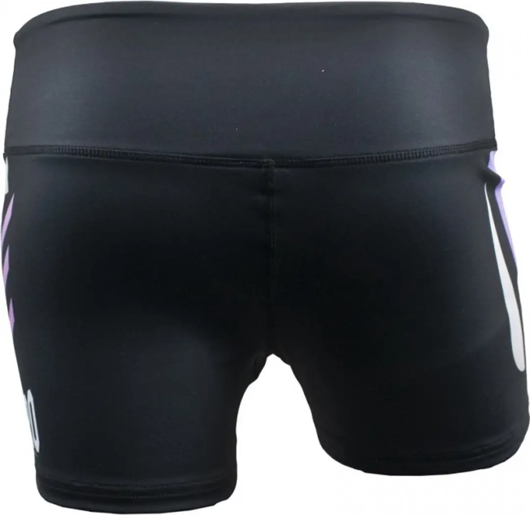 Super Pro Short No Mercy Dames - Zwart/Paars/Zilver