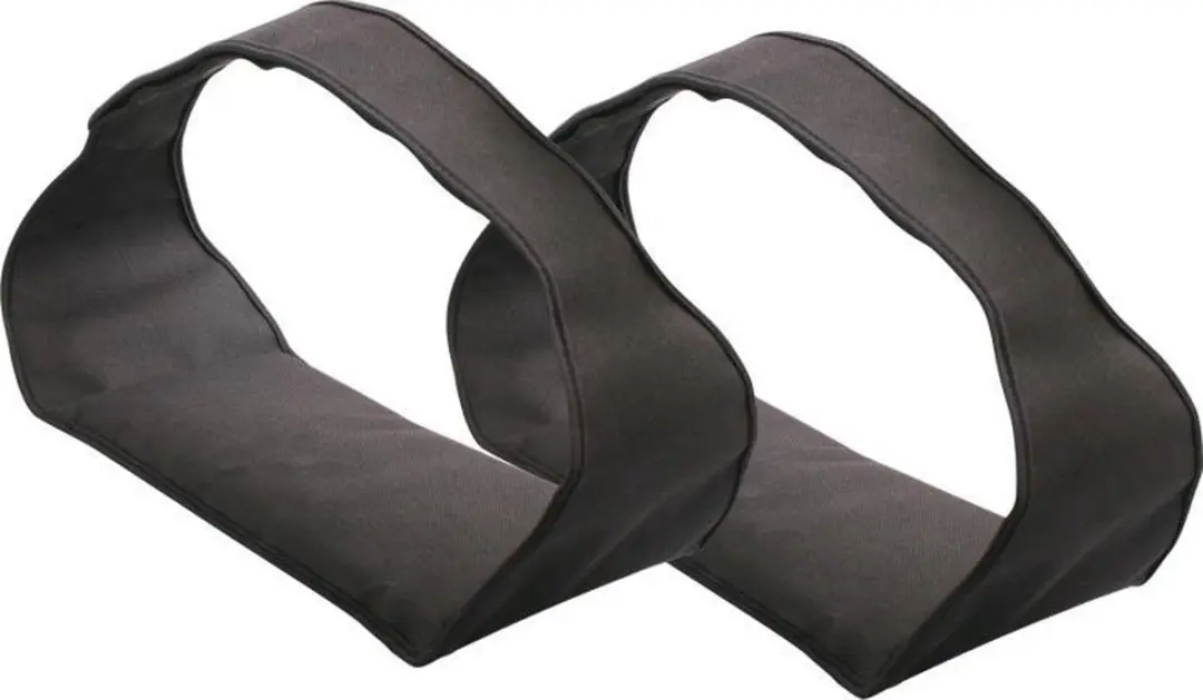 Iron Gym Ab Straps - Nylon - Zwart - 2 Stuks - afbeelding 6 van 6