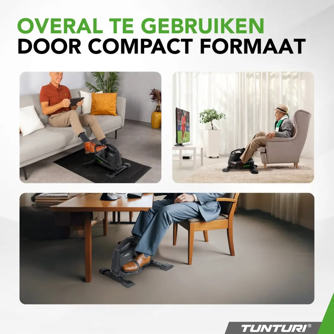 Tunturi Cardio Fit M45 Stoelfiets - 8 Weerstanden - Zwart