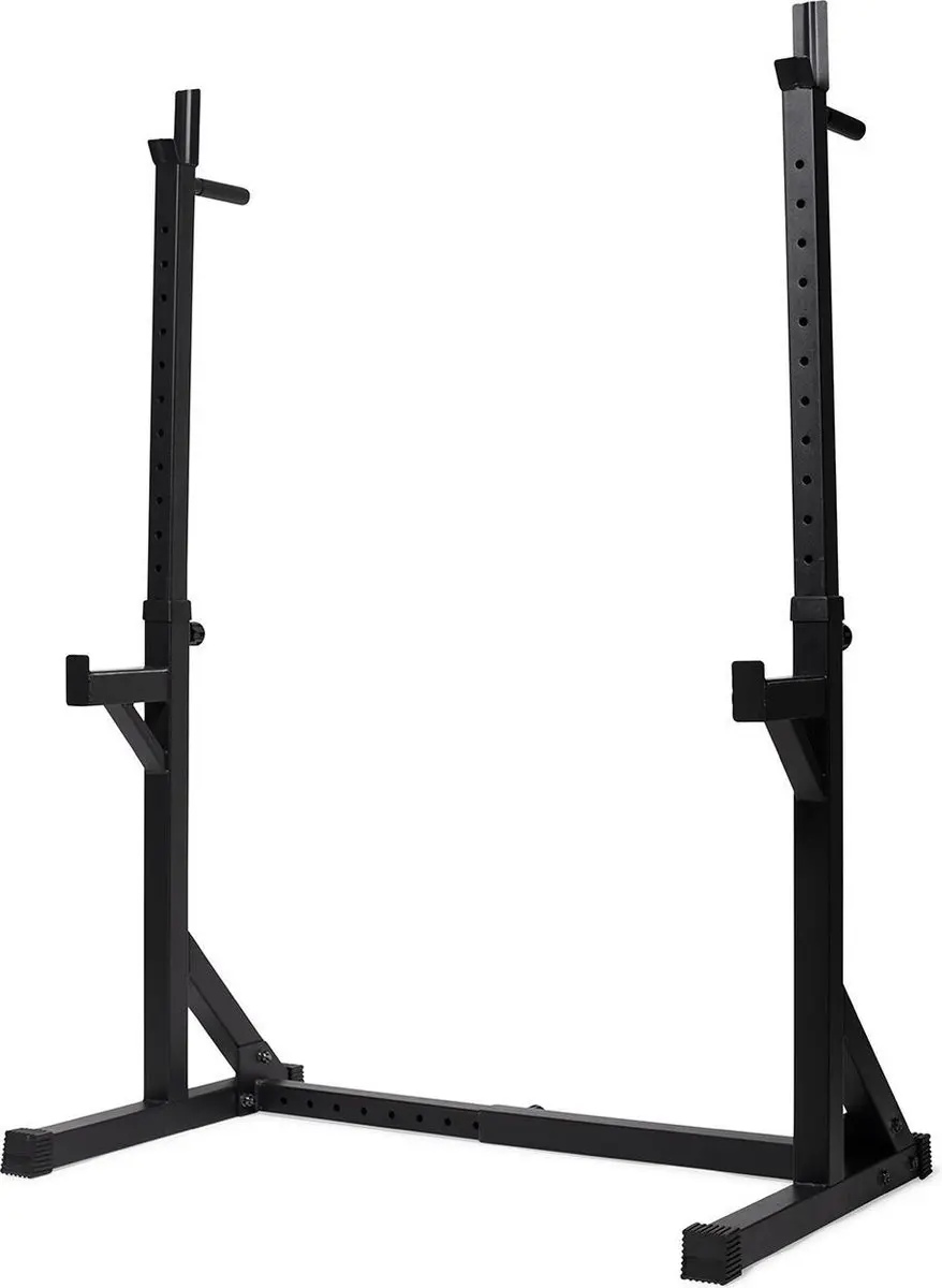 VirtuFit Verstelbaar Squat Rack - Zwart