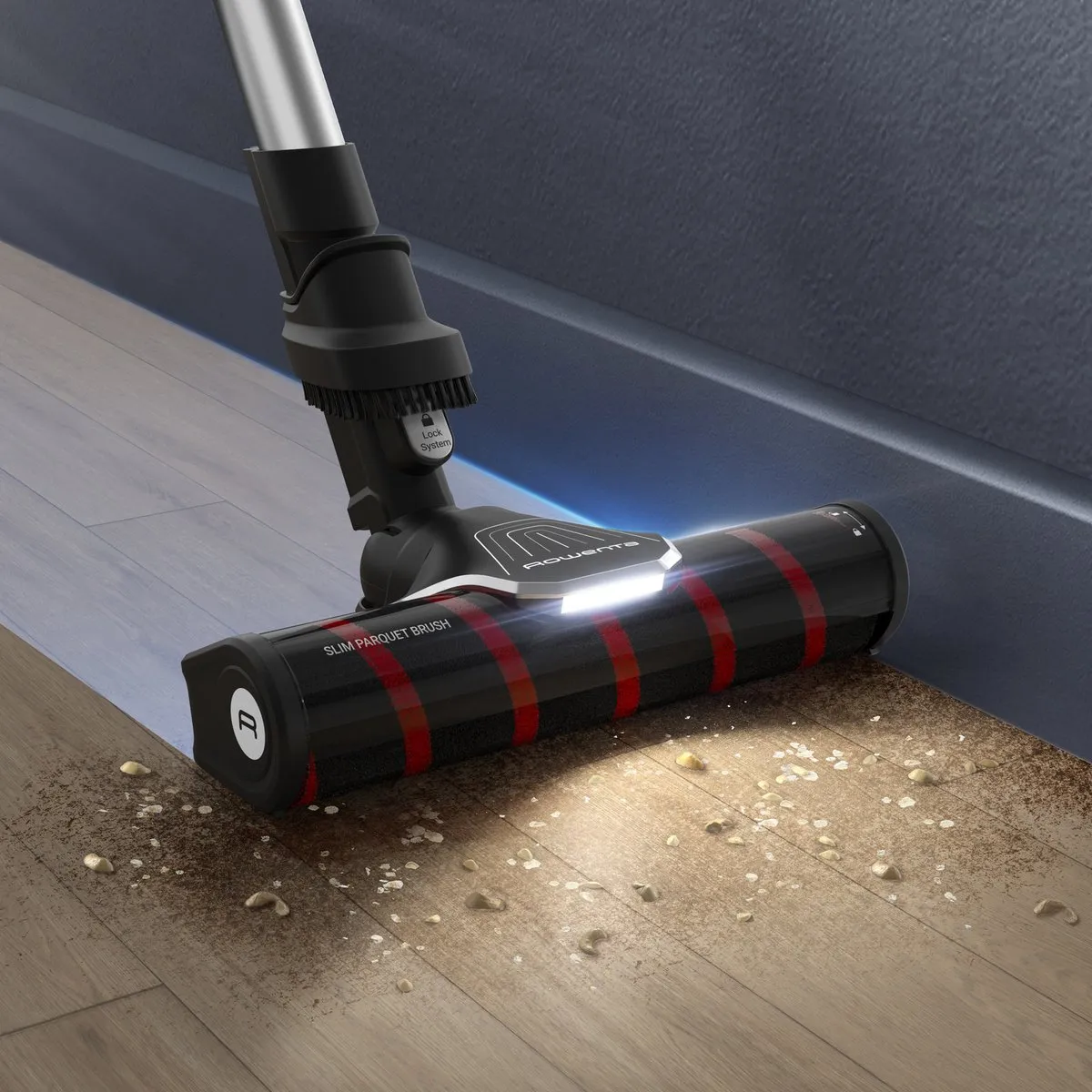 Rowenta X-Force Flex 9.60 RH2099 Steelstofzuiger - 150 Airwatt - Zwart/Rood