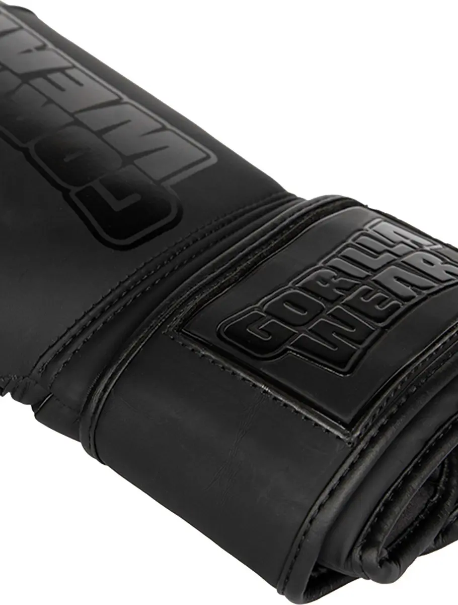 Gorilla Wear Kodiak Bokshandschoenen 16 oz - Zwart - afbeelding 6 van 6