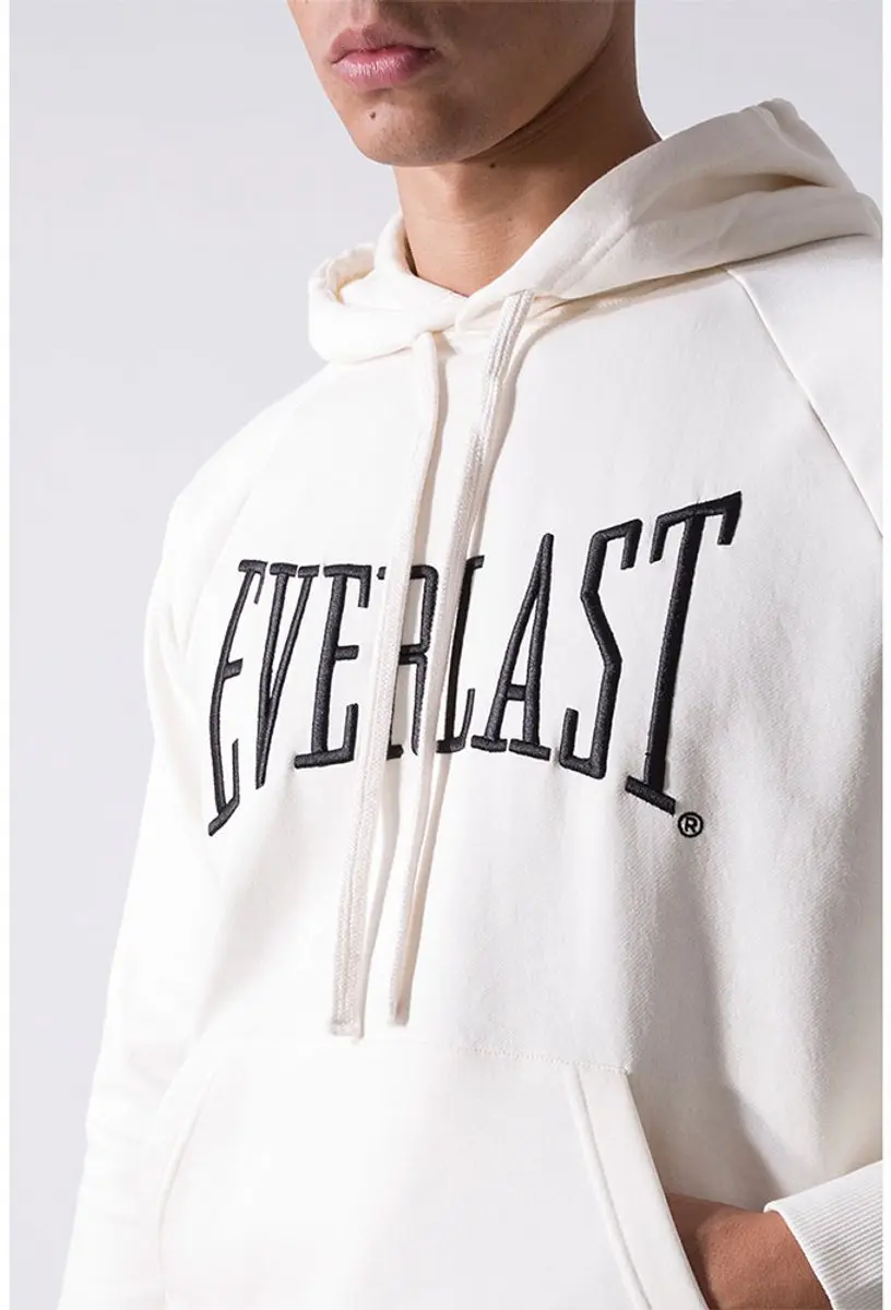 Everlast Felpa Hoodie Wit - S