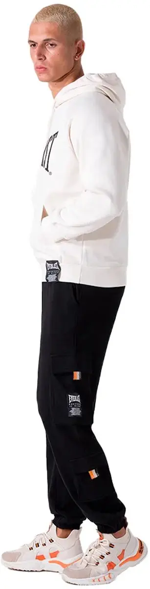Everlast Felpa Hoodie Wit - S