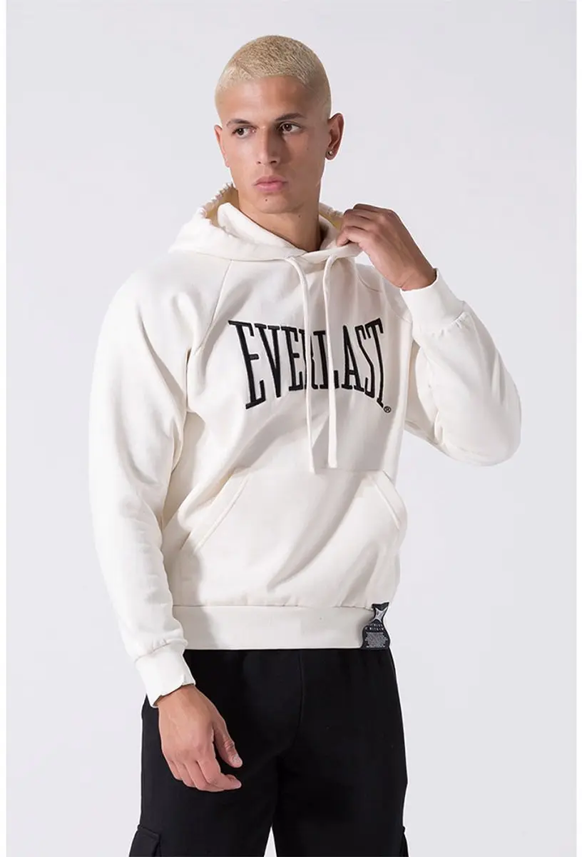 Everlast Felpa Hoodie Wit - S