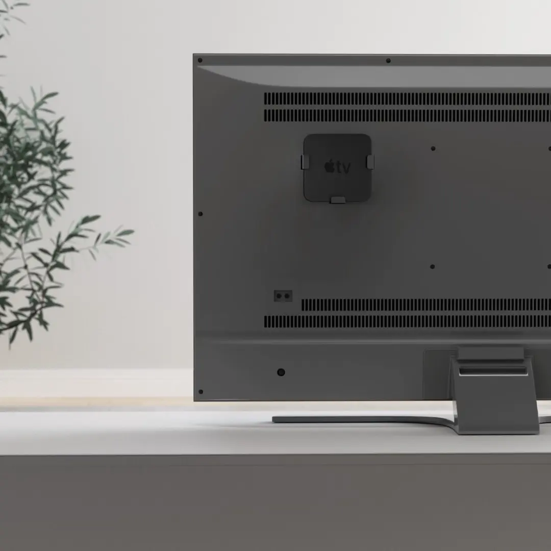 Hama Muurbeugel Apple TV HD - Zwart - afbeelding 6 van 6
