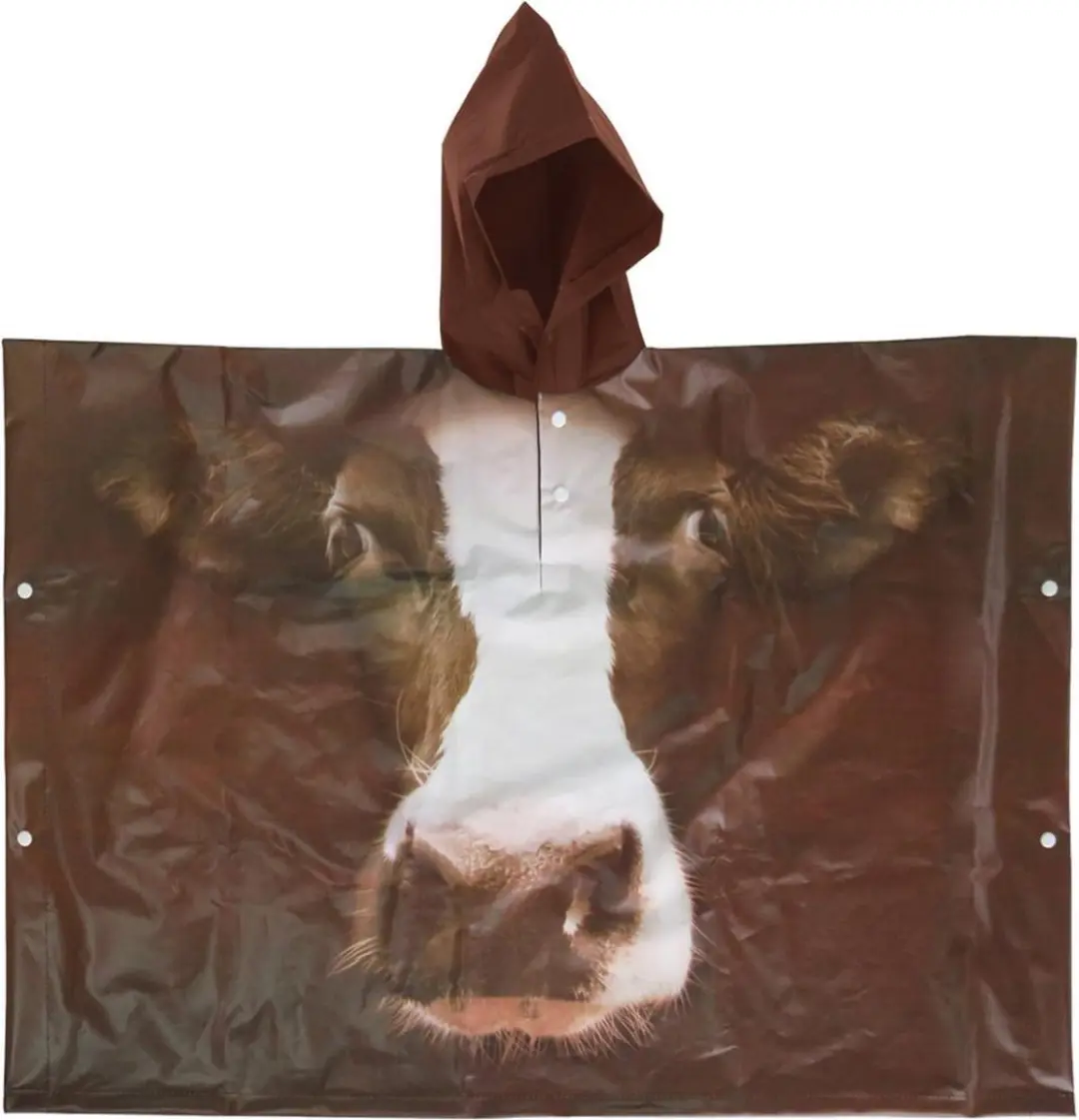 Esschert Design Kinder Regenponcho Koe