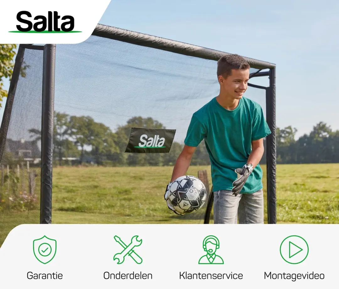 Salta Legend Voetbaldoel 300x200cm - Zwart