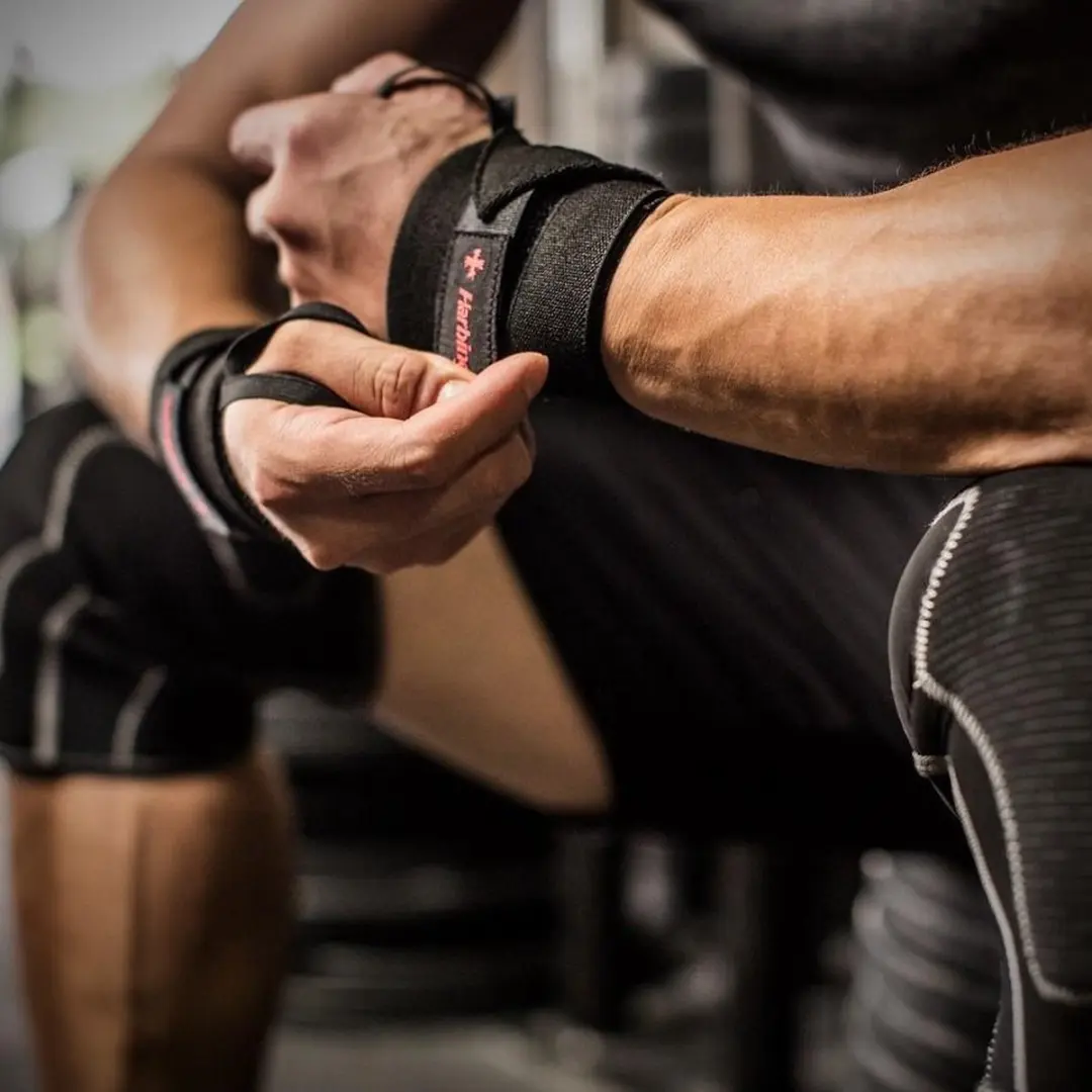 Harbinger Pro Thumb Loop Pols Wraps - Zwart