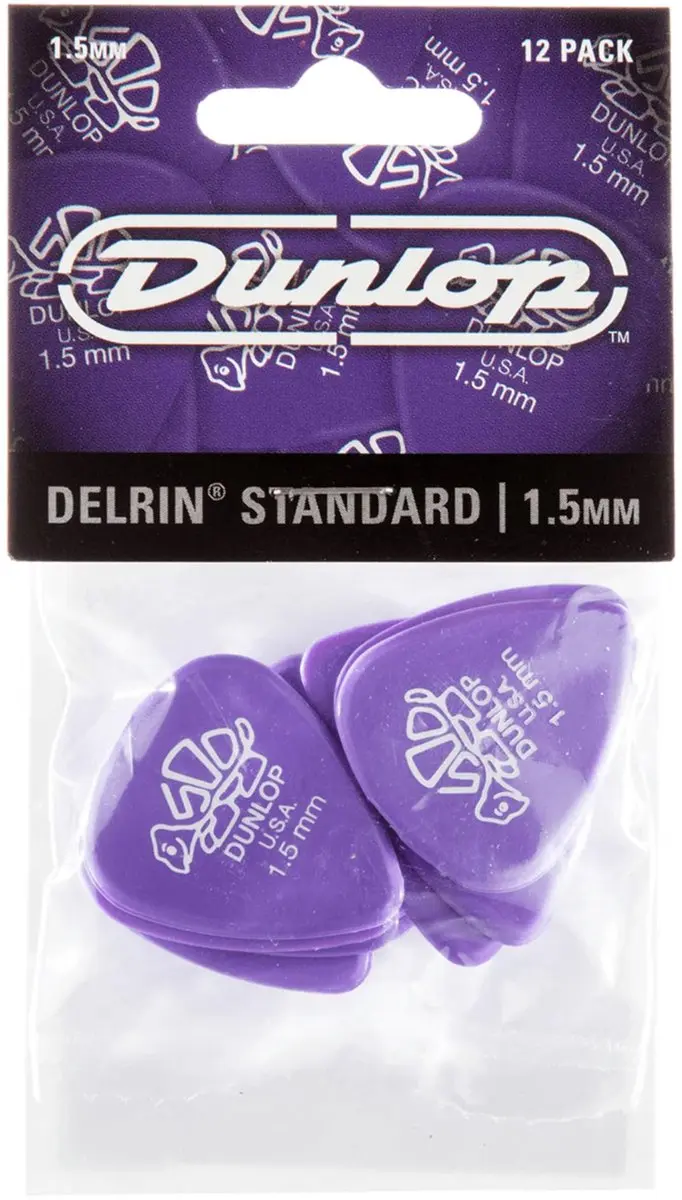 Dunlop 41P150 Delrin Plectrum 1.50mm