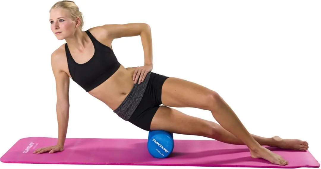 Tunturi NBR Yogamat 180x60cm Roze - 1.5cm dik