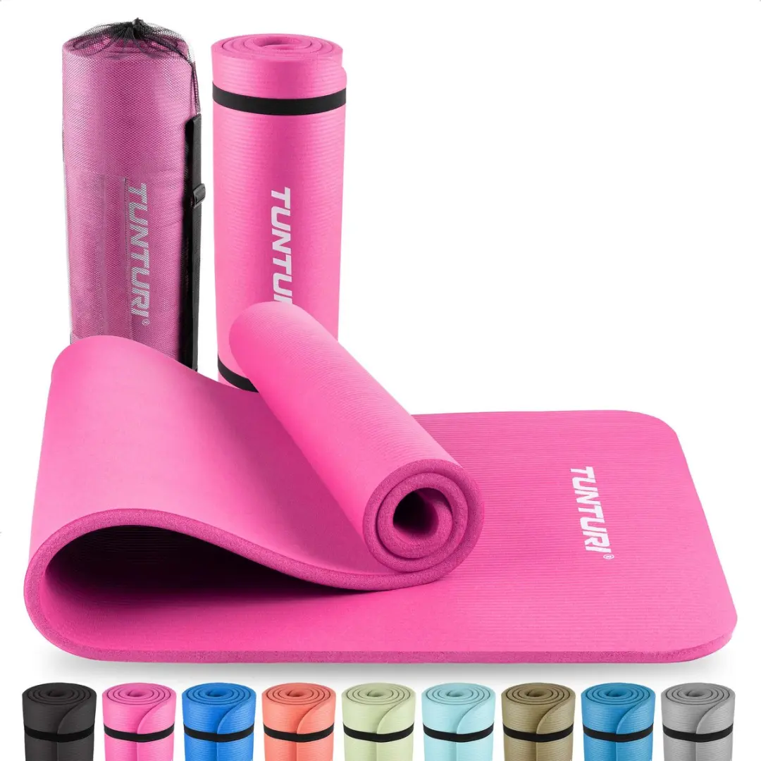 Tunturi NBR Yogamat 180x60cm Roze