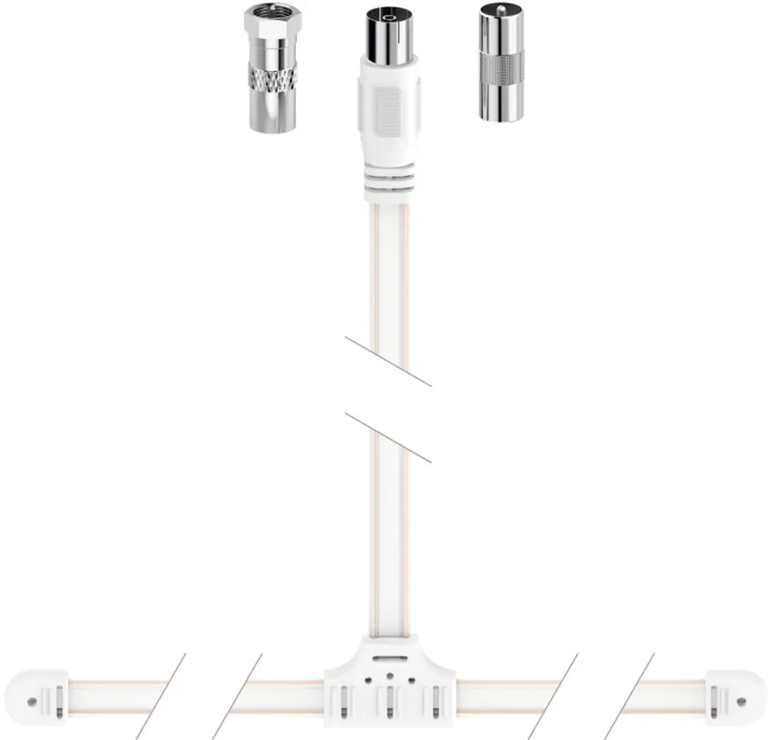 Hama DAB+/FM Draadantenne - Wit