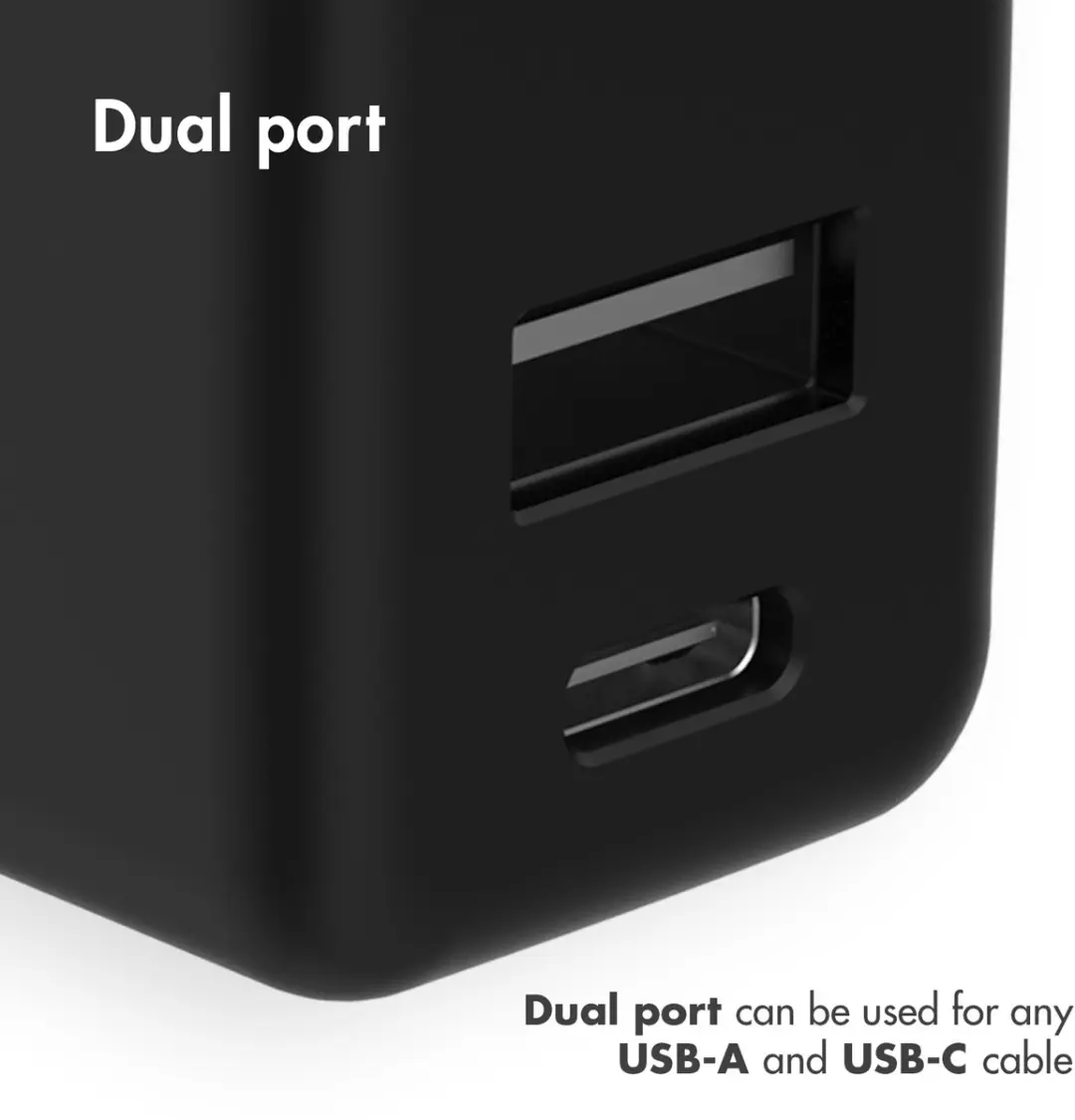 Imoshion SH00041867 USB Adapter 20W - 3 Outputs - Zwart