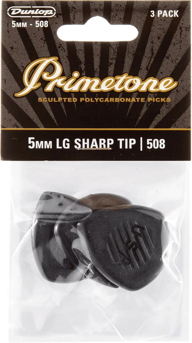 Dunlop Primetone 508 Plectrum Large Sharp 5.00mm