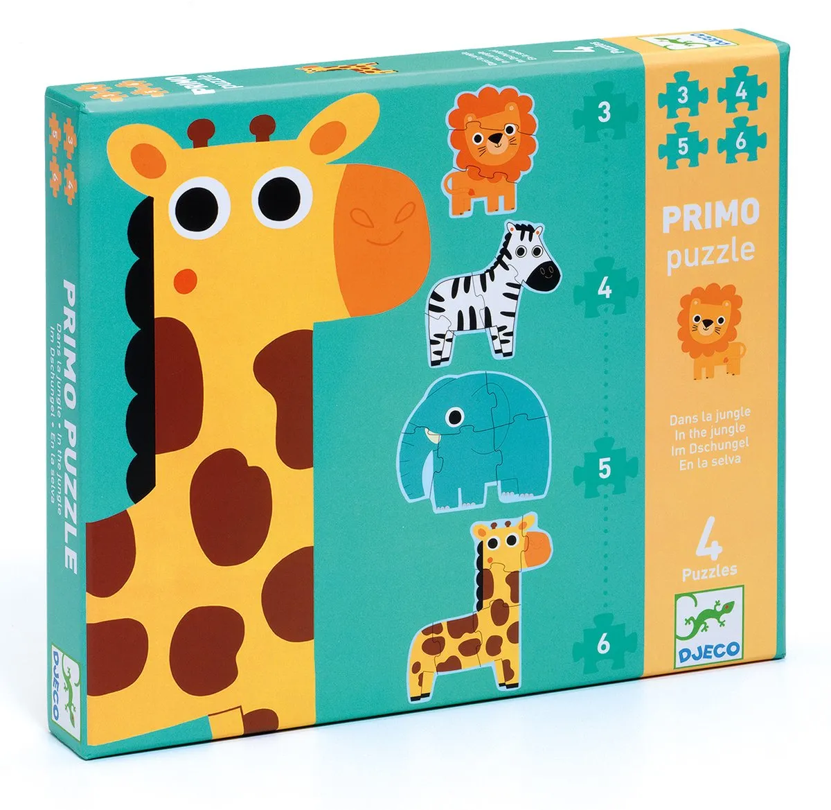 Djeco Puzzel Diertjes uit de Zoo