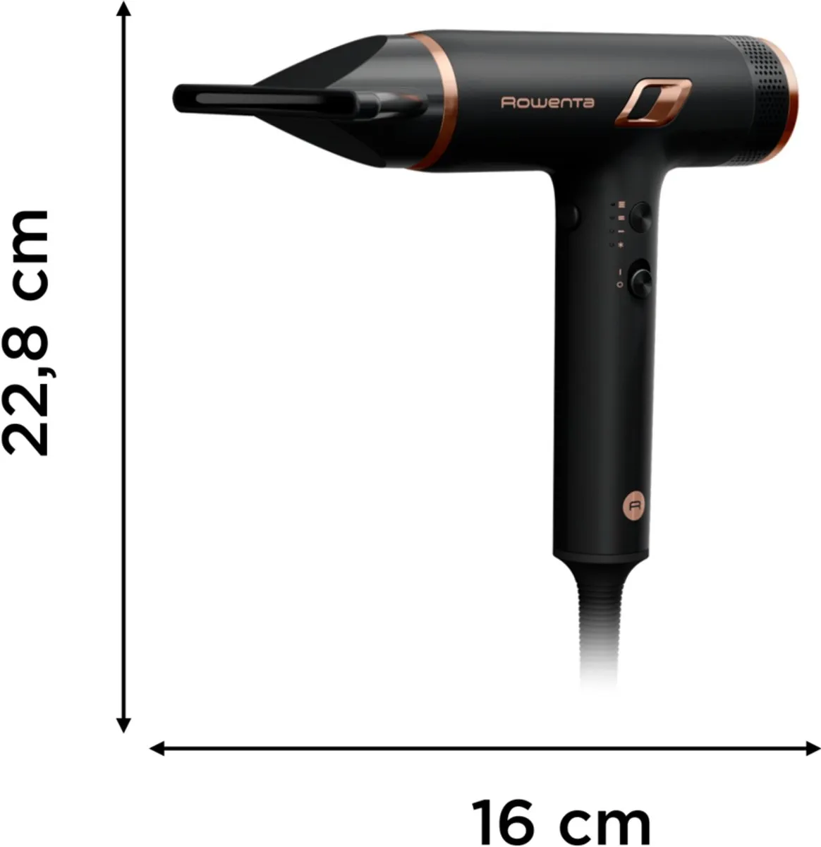 Rowenta HY8310 Föhn 1700W - Zwart