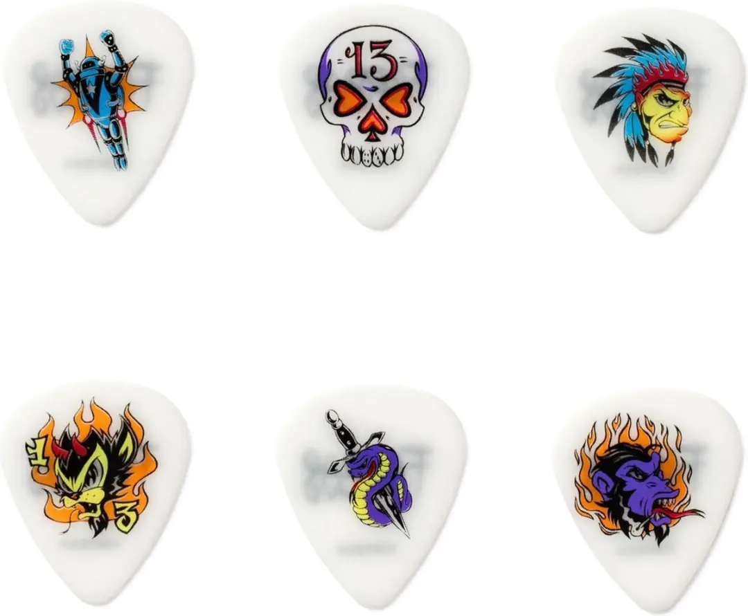 Dunlop Alan Forbes Opbergblikje - Plectrums 0.73mm - Robot