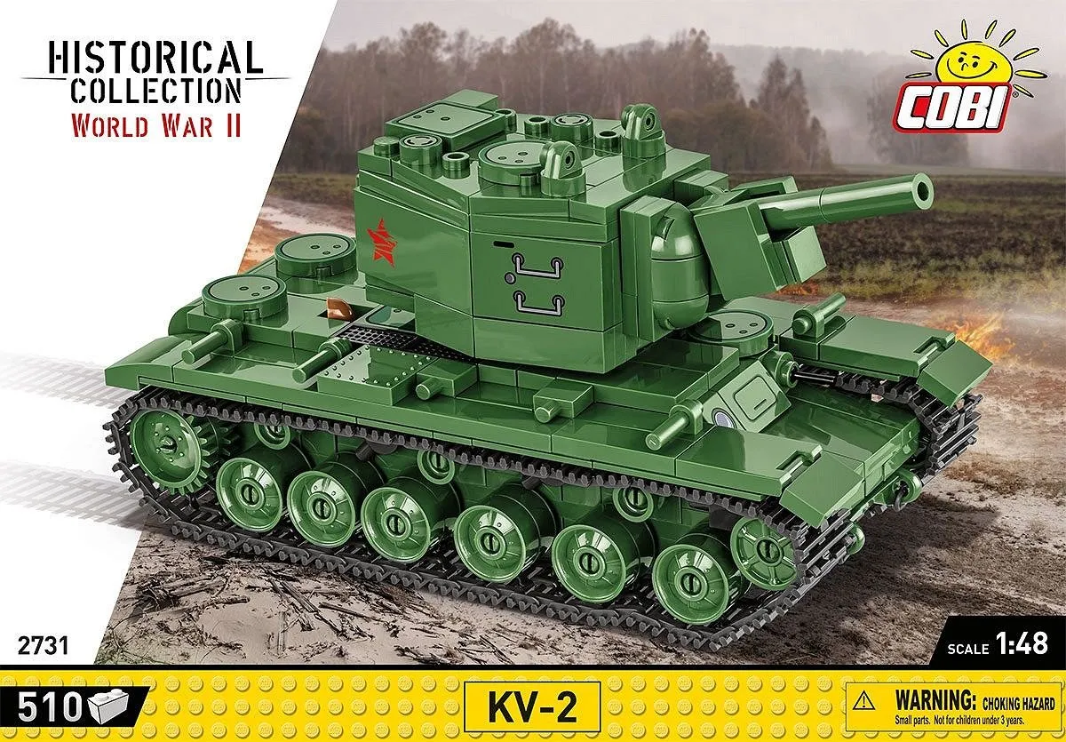 Cobi KV-2 - COBI-2731 Bouwset 510 Stukken - Meerkleurig