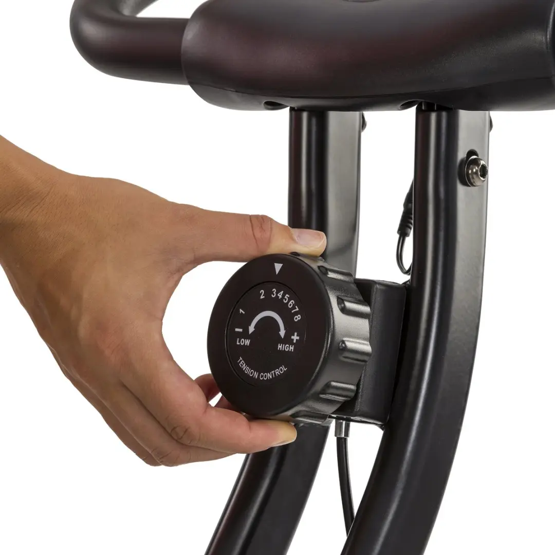 Tunturi Star Fit X100 Opvouwbare Fitnessfiets - 8 Niveaus - Zwart/Groen