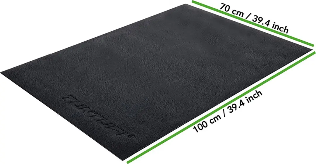 Tunturi Hometrainer Beschermmat 100x70cm - Zwart