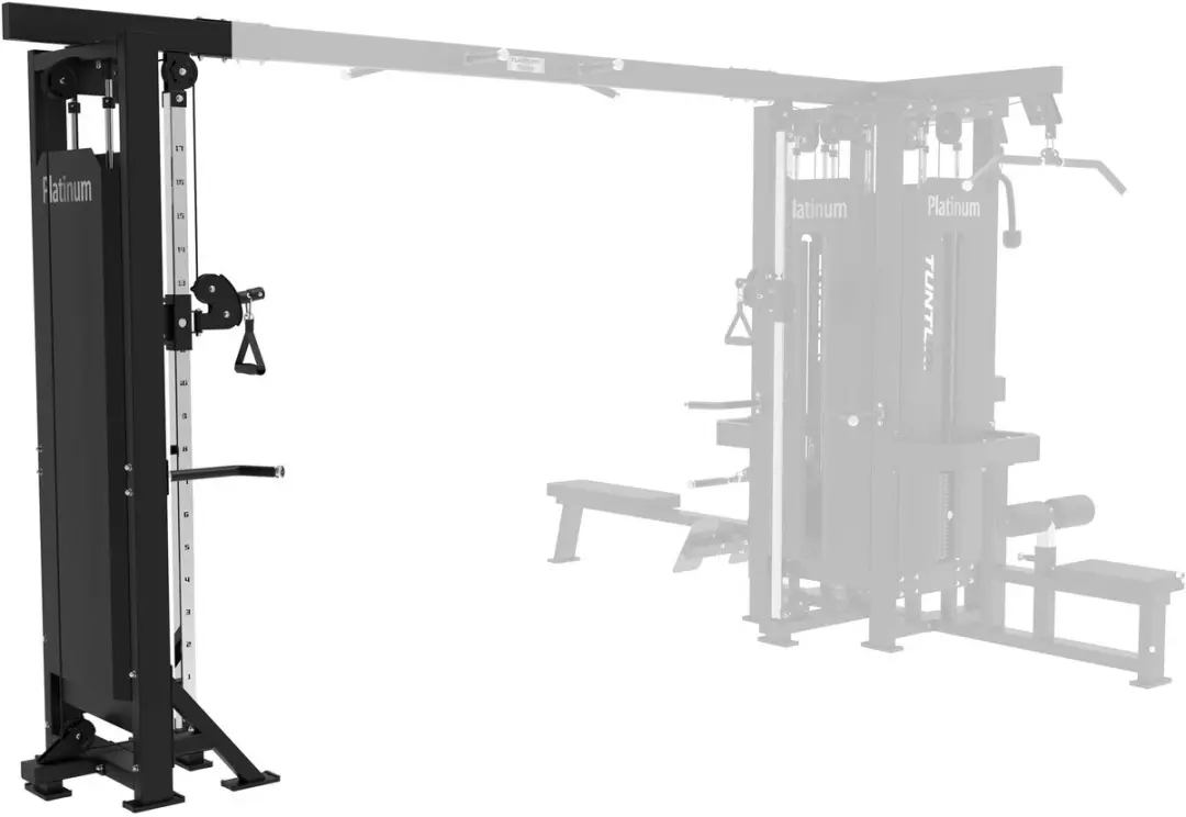 Tunturi Platinum V-Serie Krachtstation - Zwart - afbeelding 6 van 6