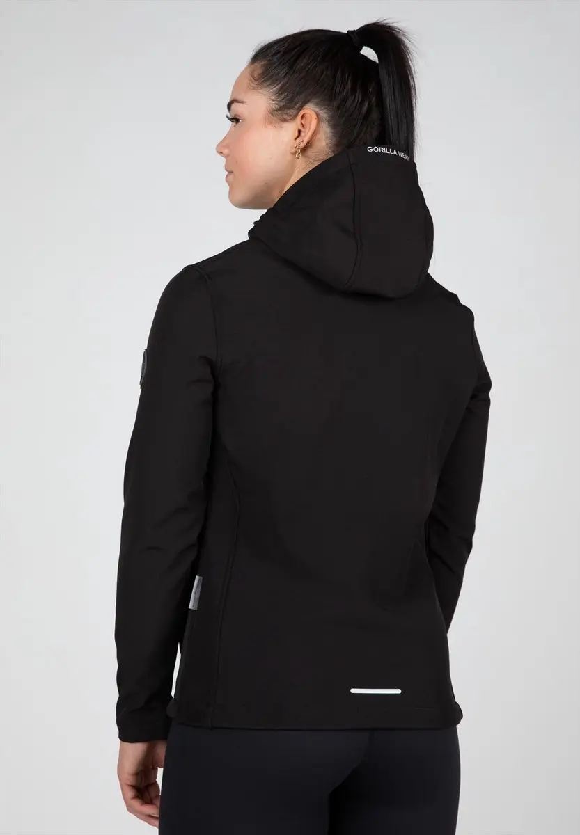 Gorilla Wear Mina Softshell Jas M - Zwart