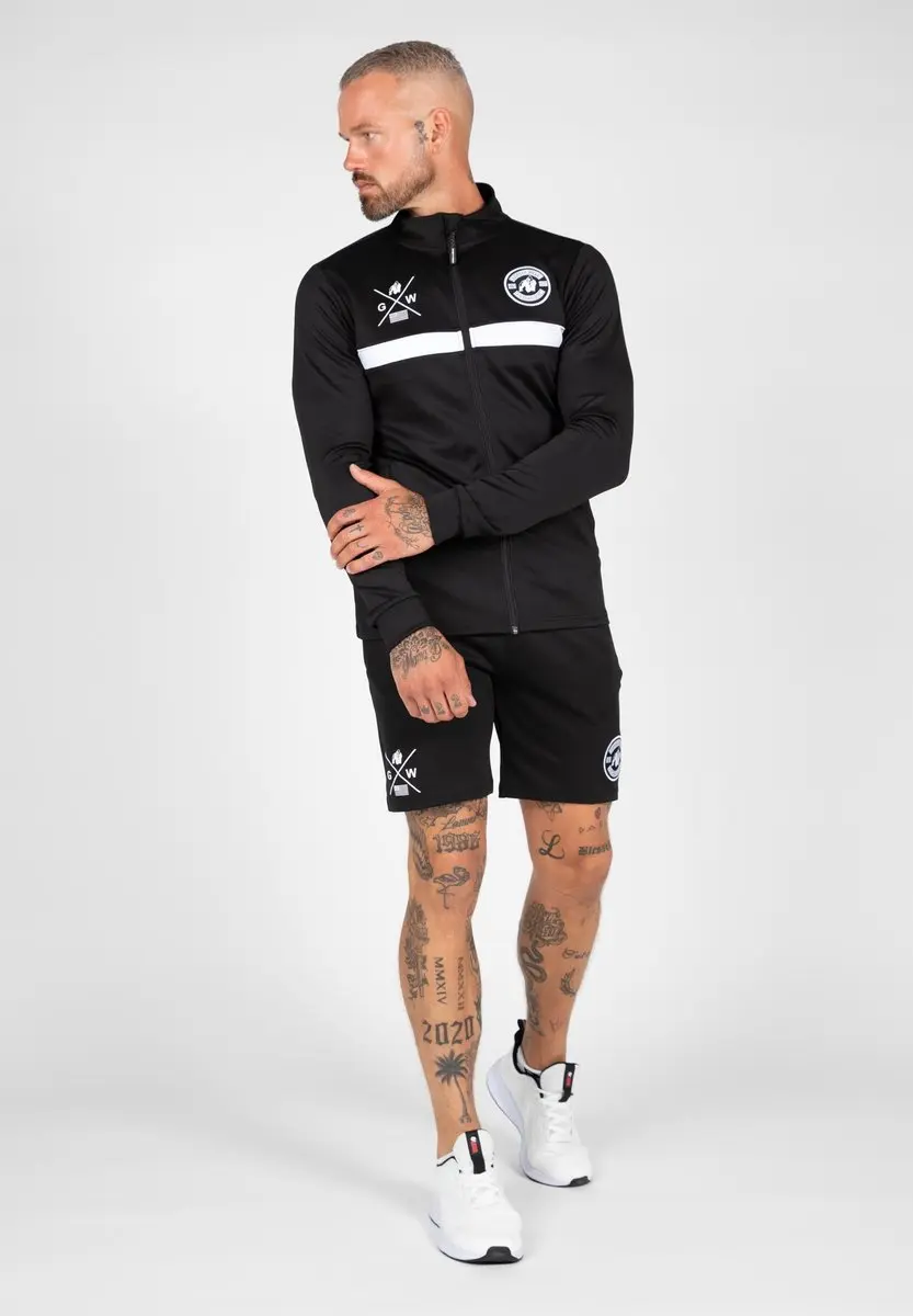 Gorilla Wear Vernon Trainingsjas - Zwart S - afbeelding 6 van 6