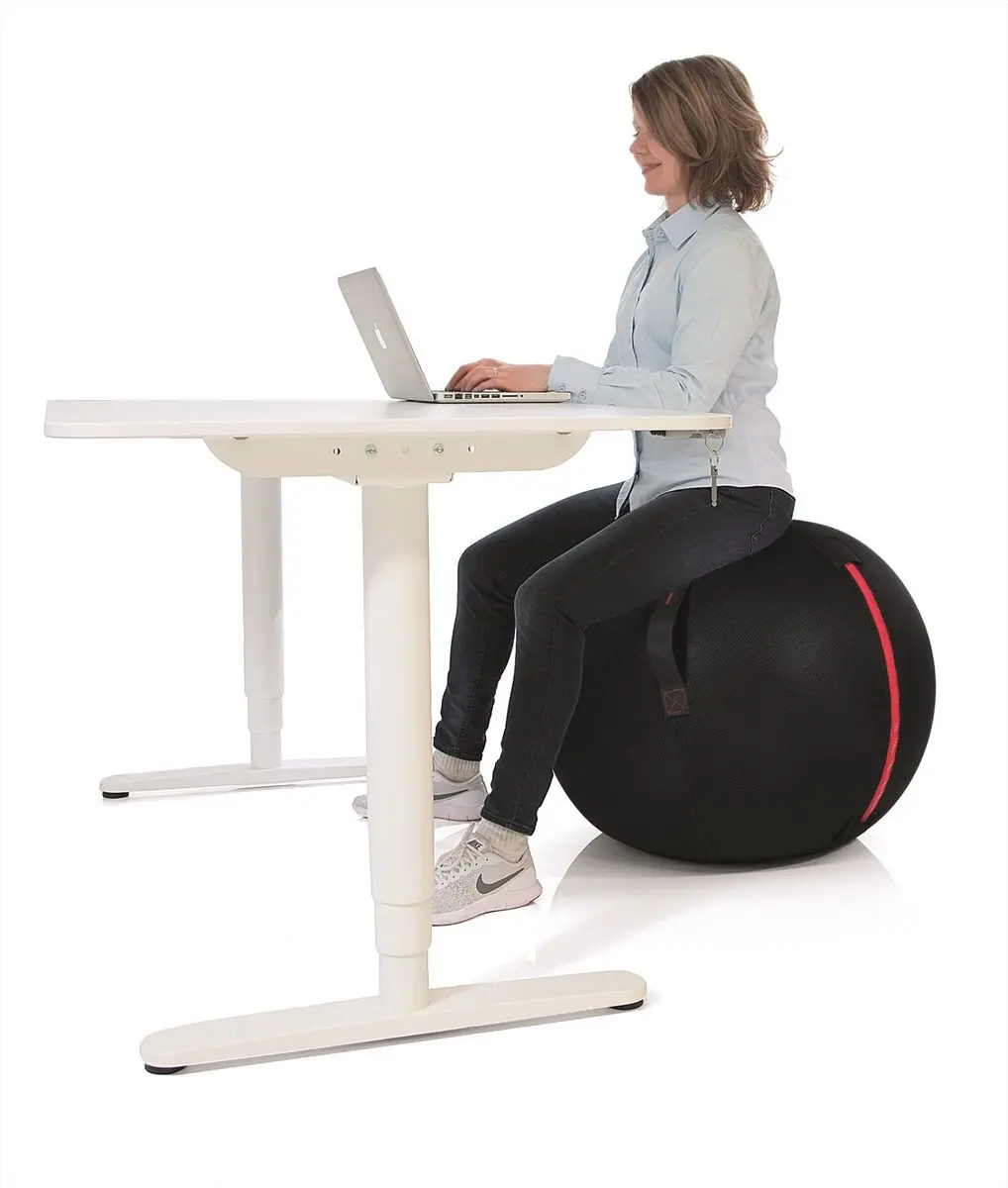Gymstick Office Ball 75cm - Zwart