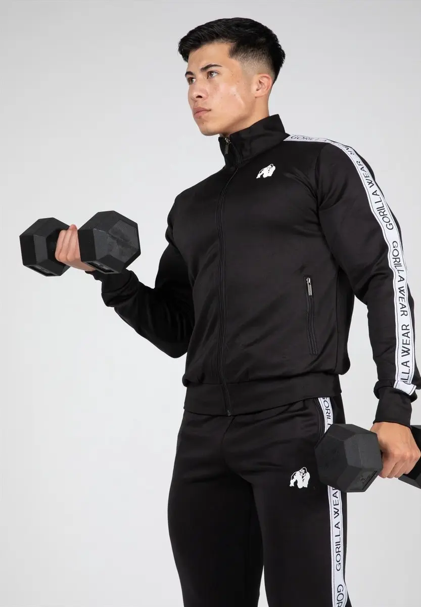 Gorilla Wear Delaware Trainingsjas - Zwart S