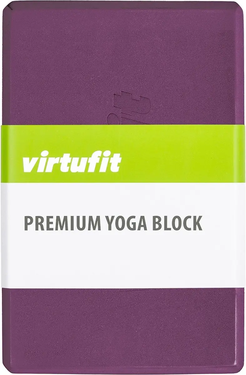 VirtuFit Premium Yoga Blok - Paars