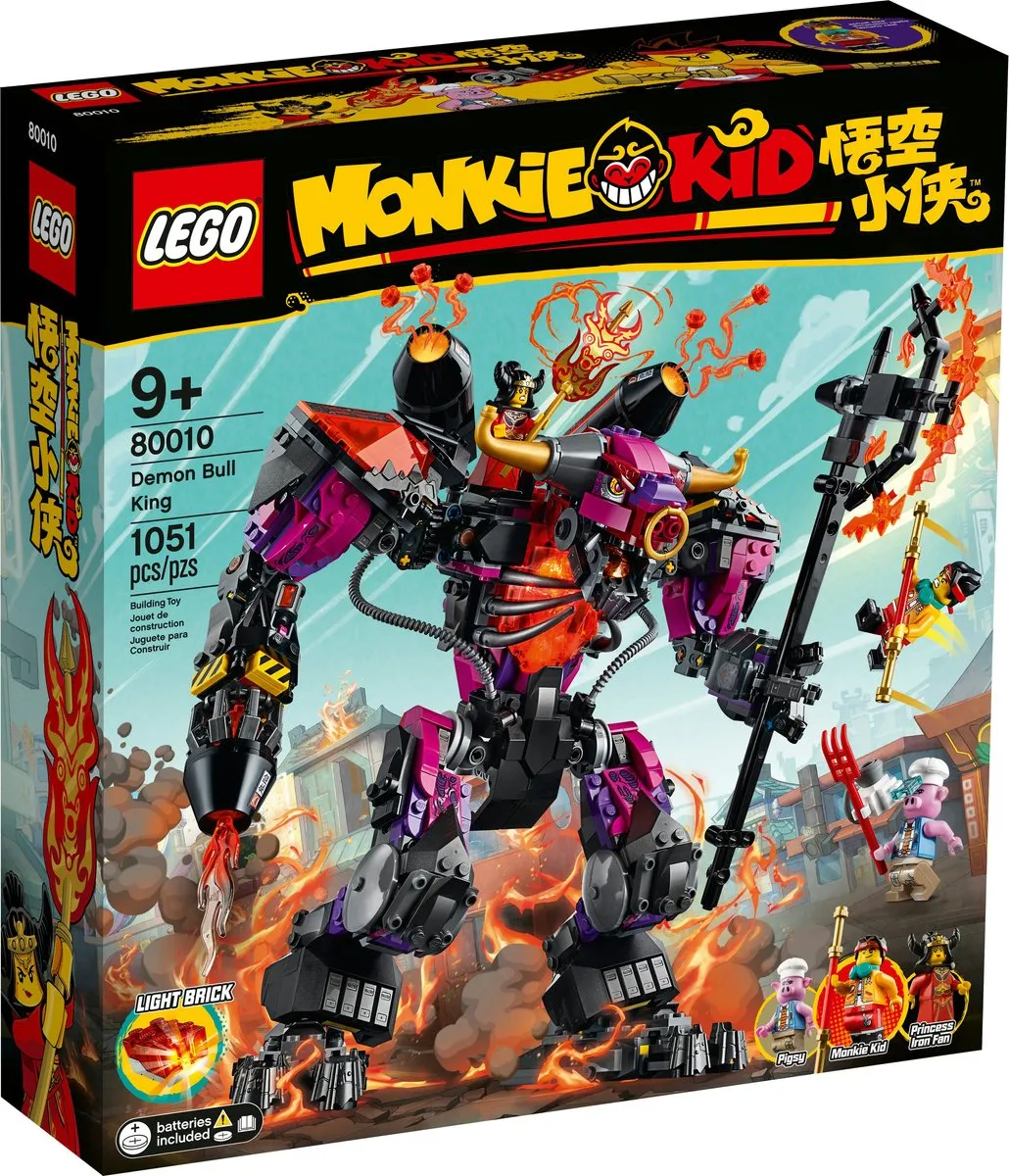 LEGO Monkie Kid Demon Bull King 80010 - 1051 Stukken