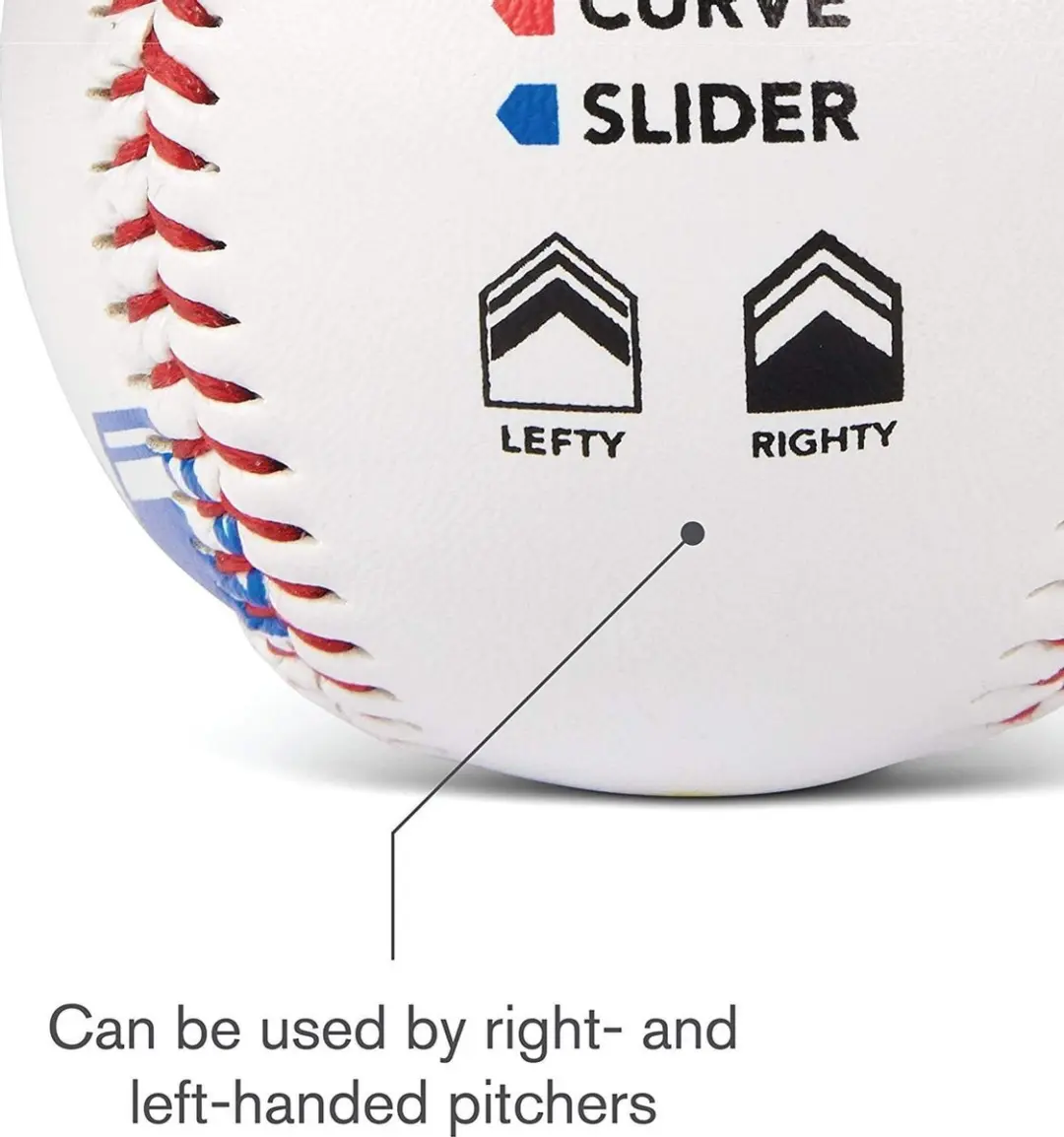 Sklz Honkbal Pitch Curve Trainingsbal 9 Inch - Wit/Multicolor