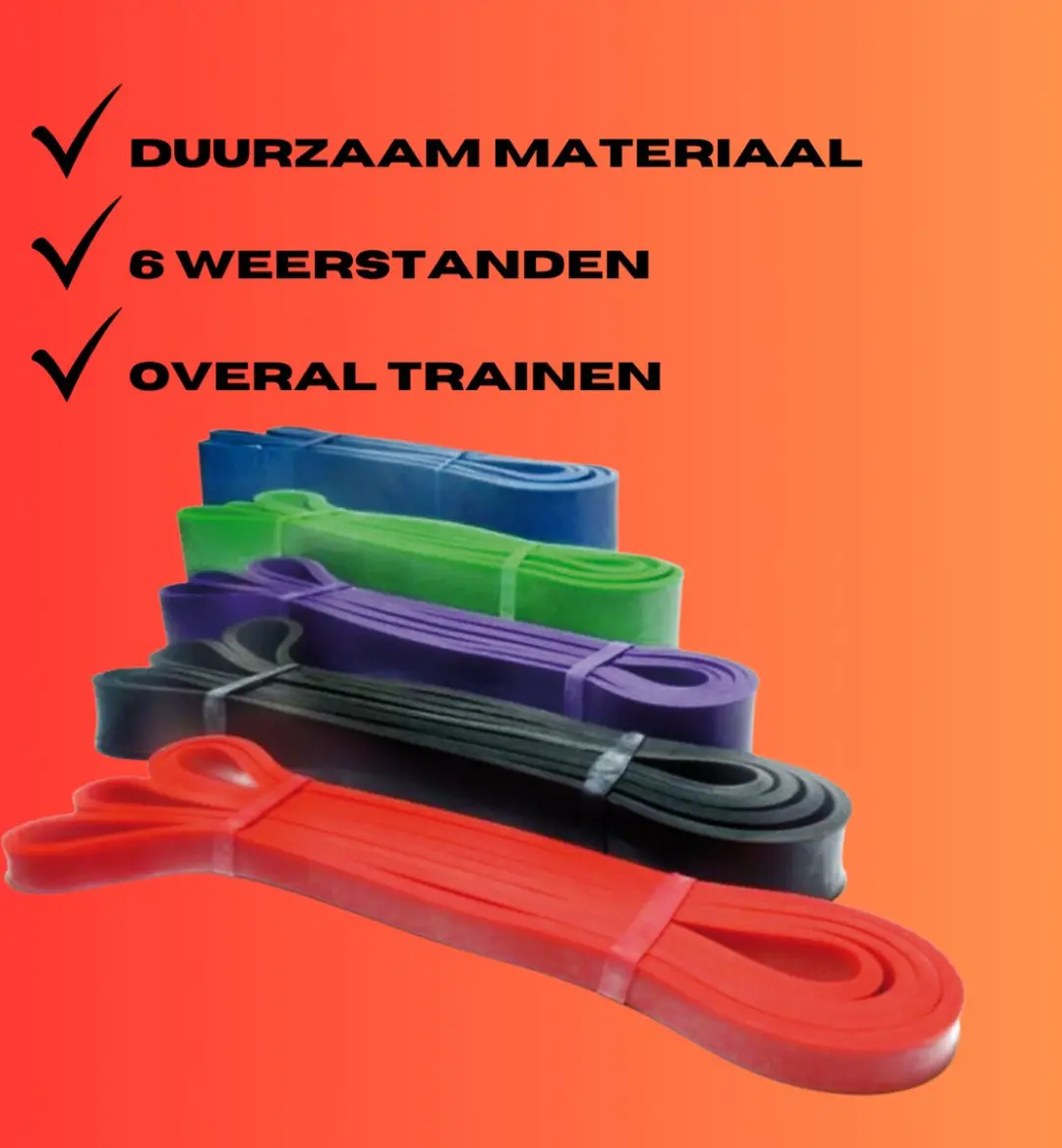 Toorx Power Band Weerstandsband Groen - Extra Zwaar 45mm